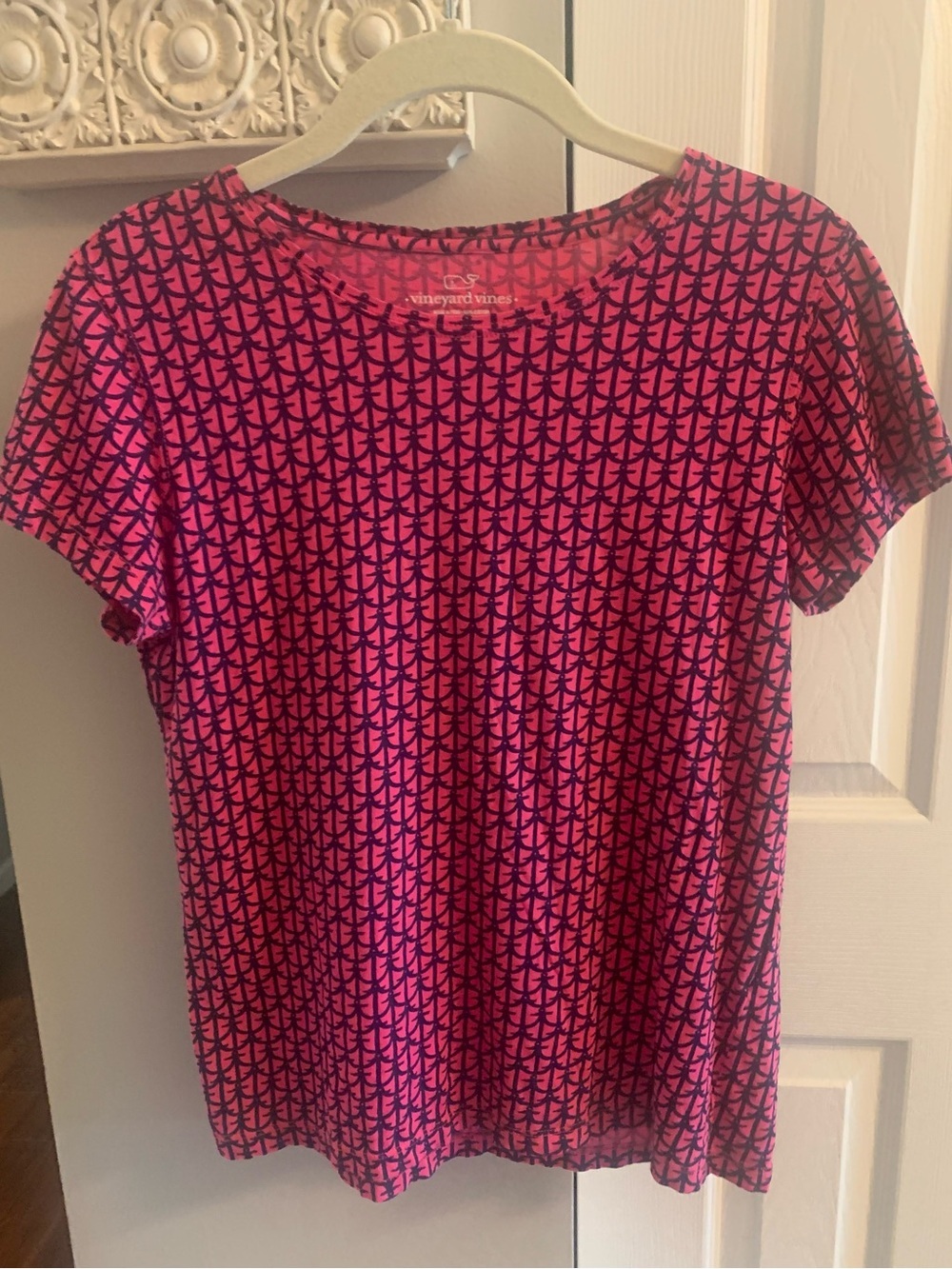 Vineyard Vines Allover Anchor Women’s Tee - XS